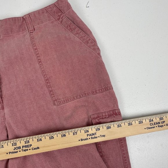 Talbots Jogger Women's Size 34 Pink Utility Cargo Pocket Career Work Casual - Picture 6 of 10
